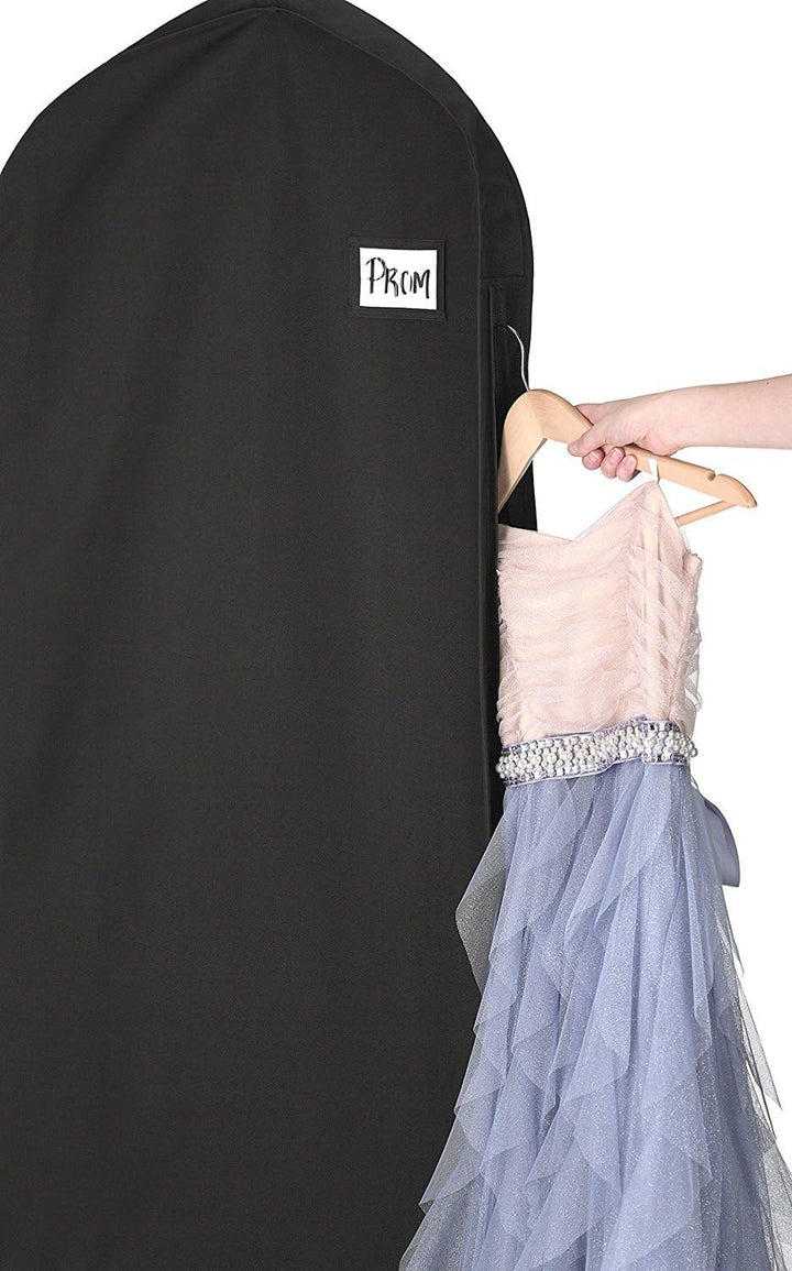 Water-Repellent Zippered Garment Bag with Accessory Pocket – Buy 1, Take 1 FREE
