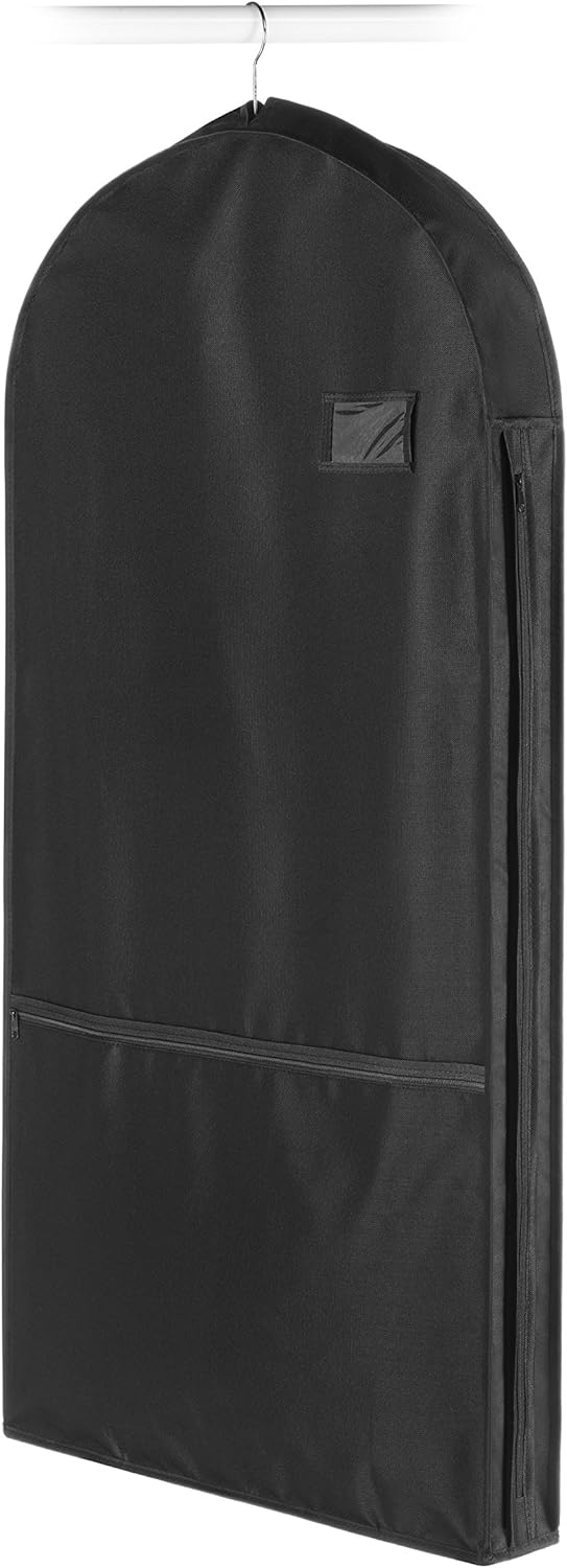 Water-Repellent Zippered Garment Bag with Accessory Pocket – Buy 1, Take 1 FREE