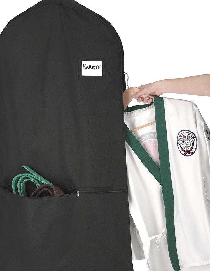 Water-Repellent Zippered Garment Bag with Accessory Pocket – Buy 1, Take 1 FREE