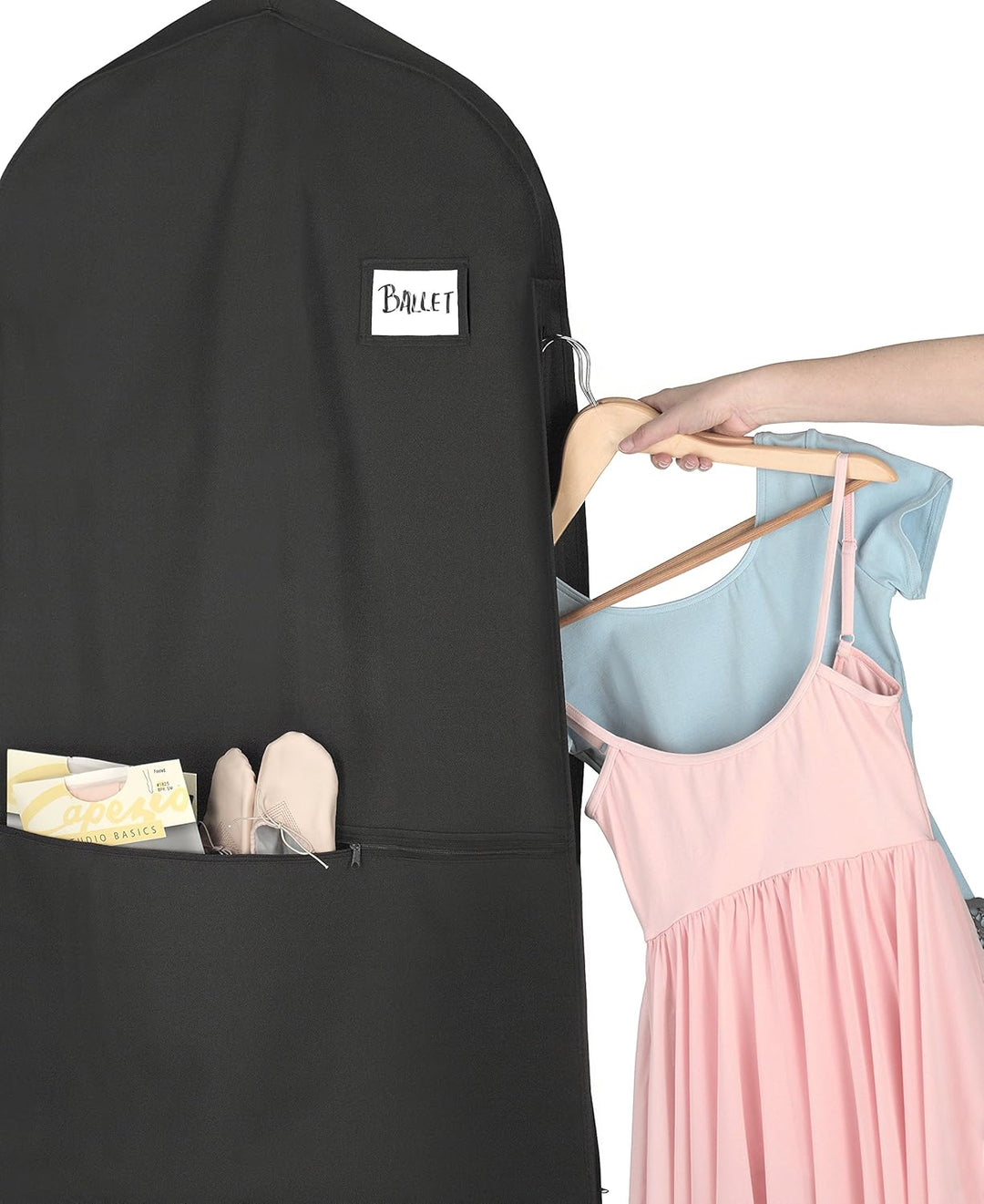 Water-Repellent Zippered Garment Bag with Accessory Pocket – Buy 1, Take 1 FREE