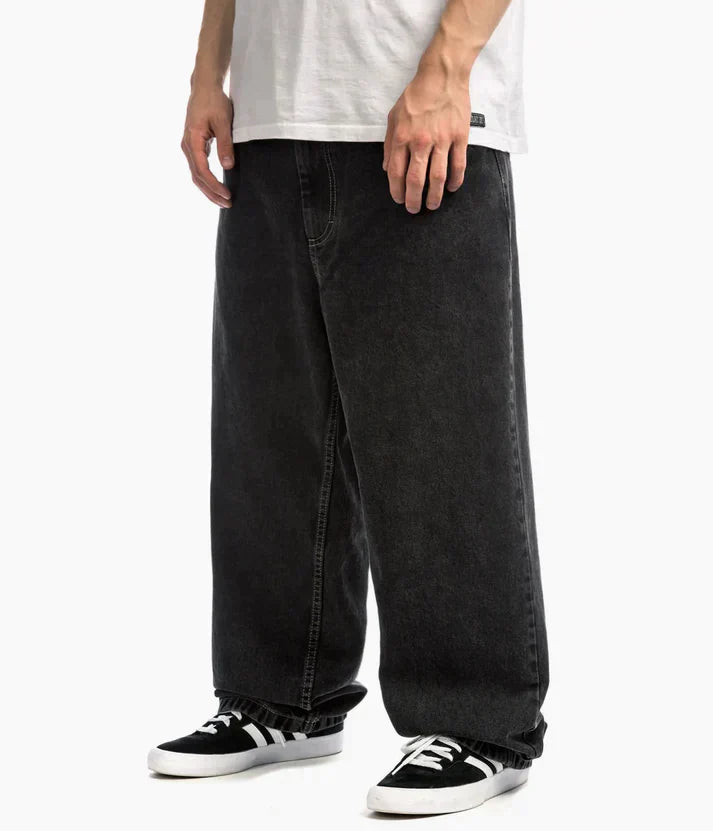 Wide Streetwear Jeans for Men - Jimmy-Black-S-Nora Luxe