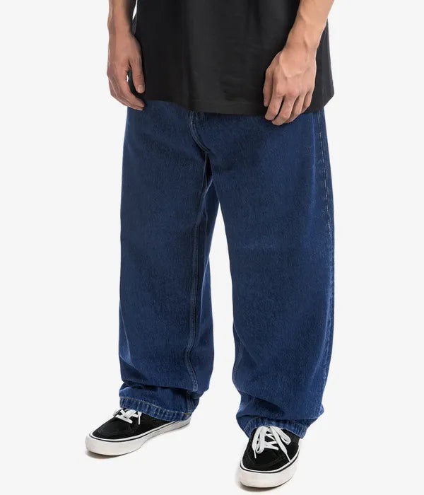 Wide Streetwear Jeans for Men - Jimmy-Dark blue-S-Nora Luxe