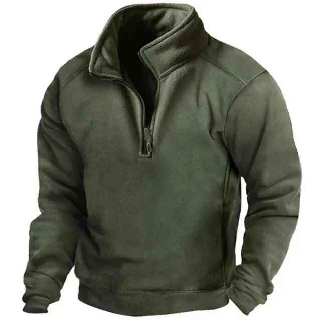 Windproof Men's Sweater - Larsen-Green-S-Nora Luxe