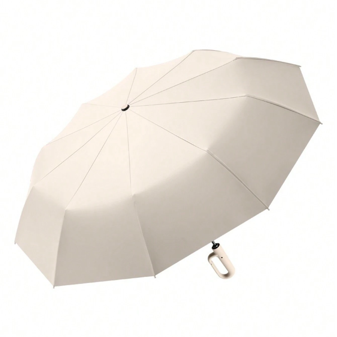 Windproof Umbrella with Reflective Edge - StormGuard-Green-Nora Luxe