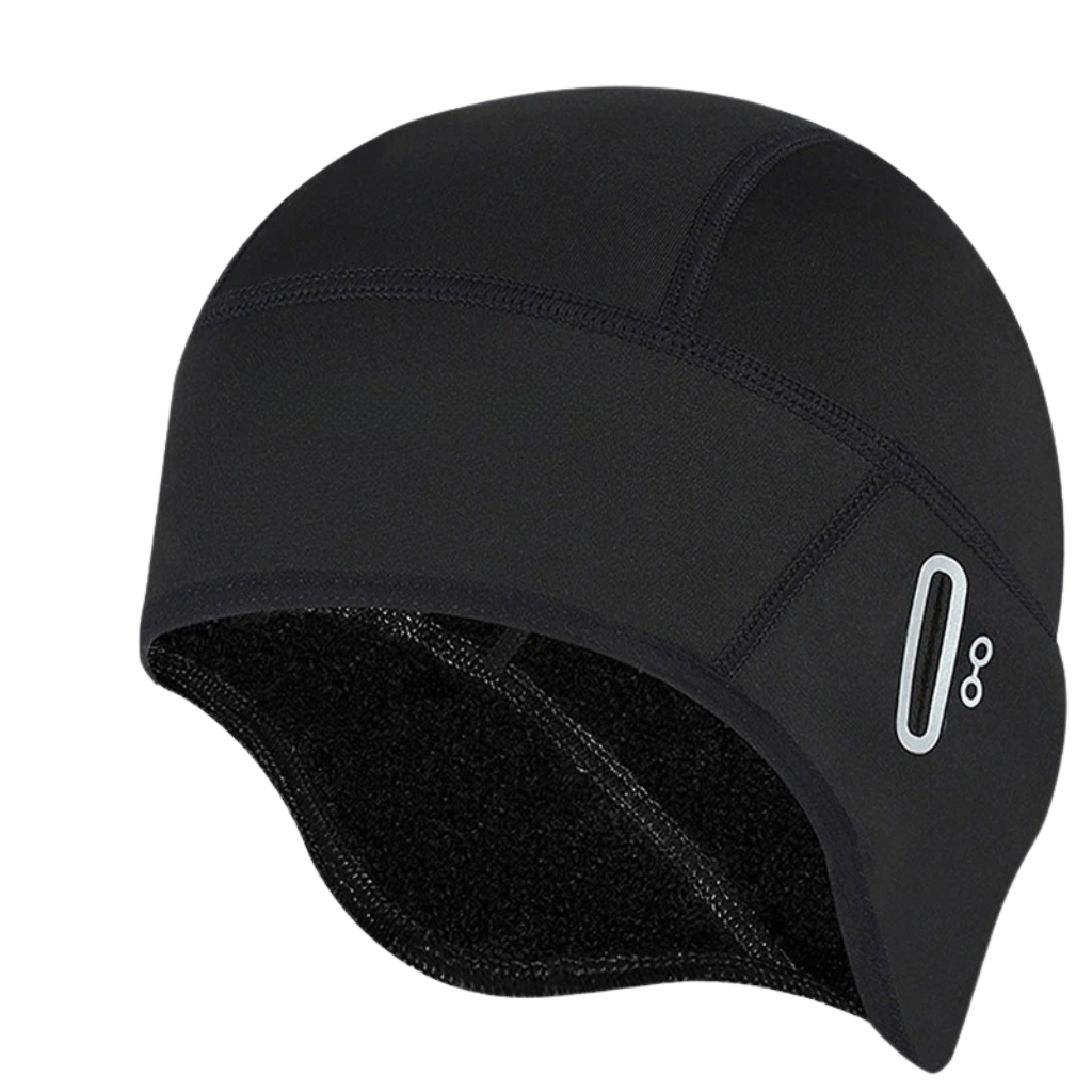Winter Bike Hat - FrostGuard™-Black-Nora Luxe