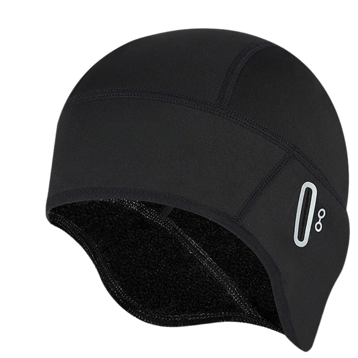 Winter Bike Hat - FrostGuard™-Black-Nora Luxe
