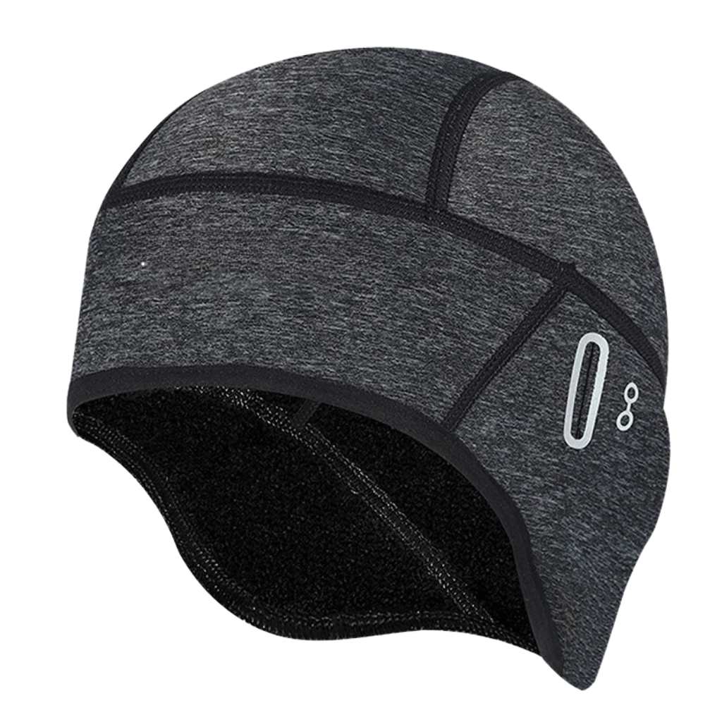 Winter Bike Hat - FrostGuard™-Gray-Nora Luxe