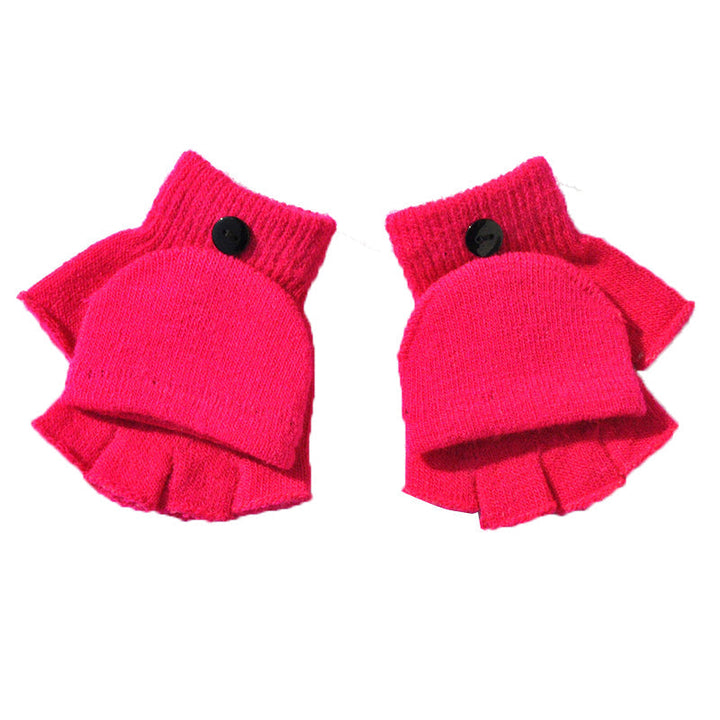 Winter Children's Mittens with Thick Plush Fleece-K Style 10-Nora Luxe