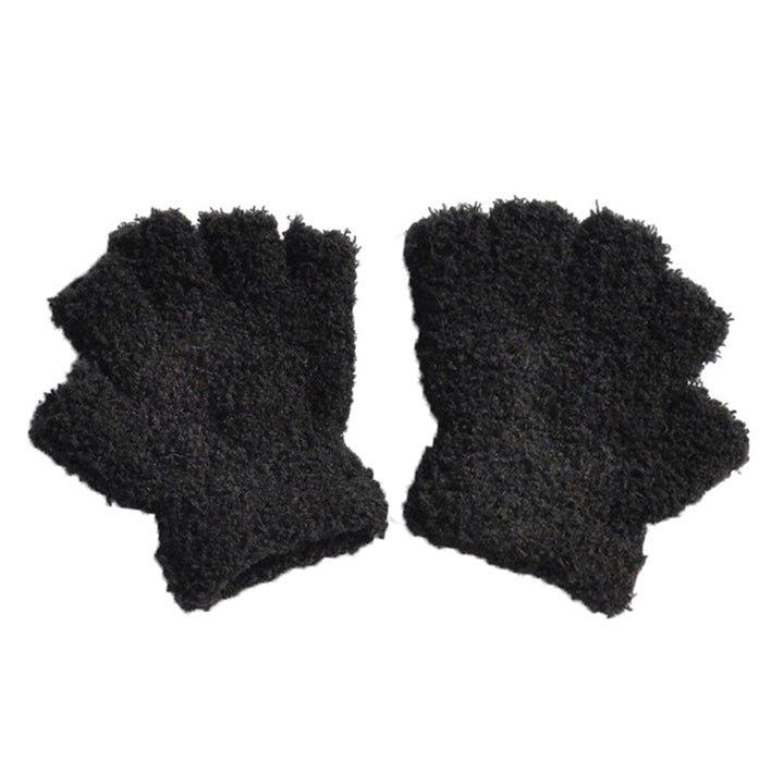 Winter Children's Mittens with Thick Plush Fleece-M Style 12-Nora Luxe