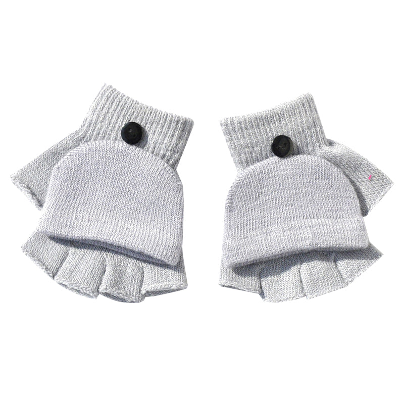 Winter Children's Mittens with Thick Plush Fleece-P Style 14-Nora Luxe
