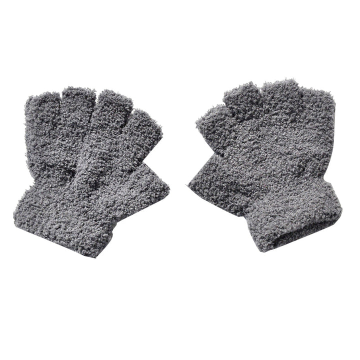 Winter Children's Mittens with Thick Plush Fleece-Q Style 15-Nora Luxe
