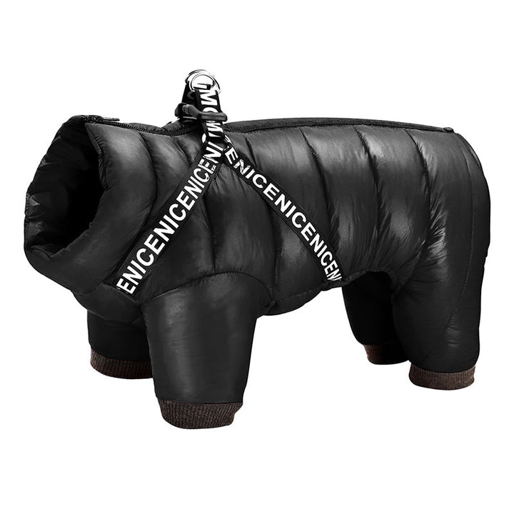 Winter coat for Dogs - ArcticPaws-Black-S-Nora Luxe