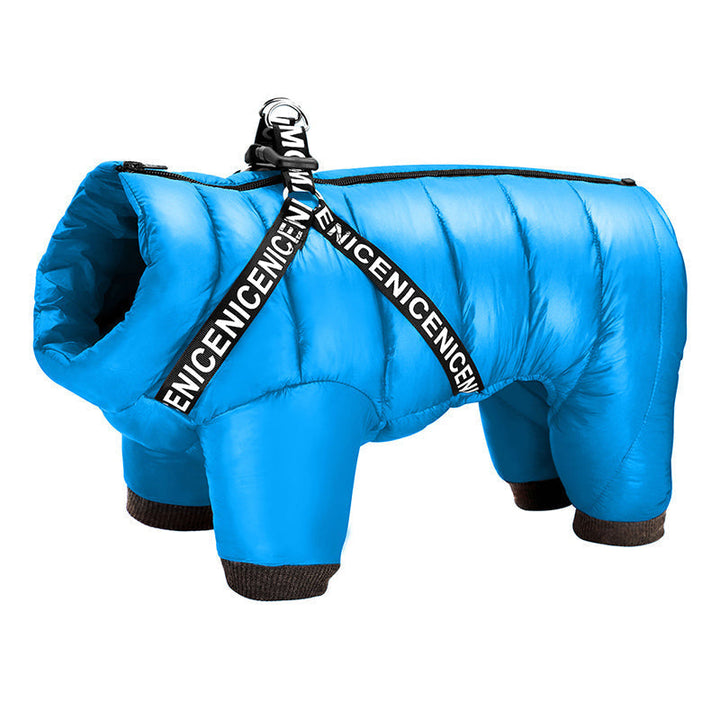 Winter coat for Dogs - ArcticPaws-Blue-S-Nora Luxe