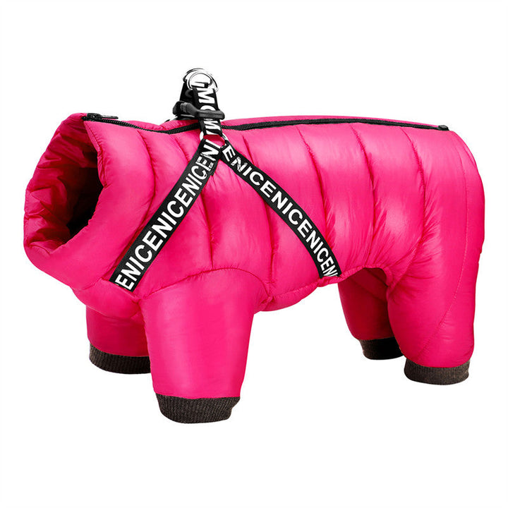 Winter coat for Dogs - ArcticPaws-Pink-S-Nora Luxe