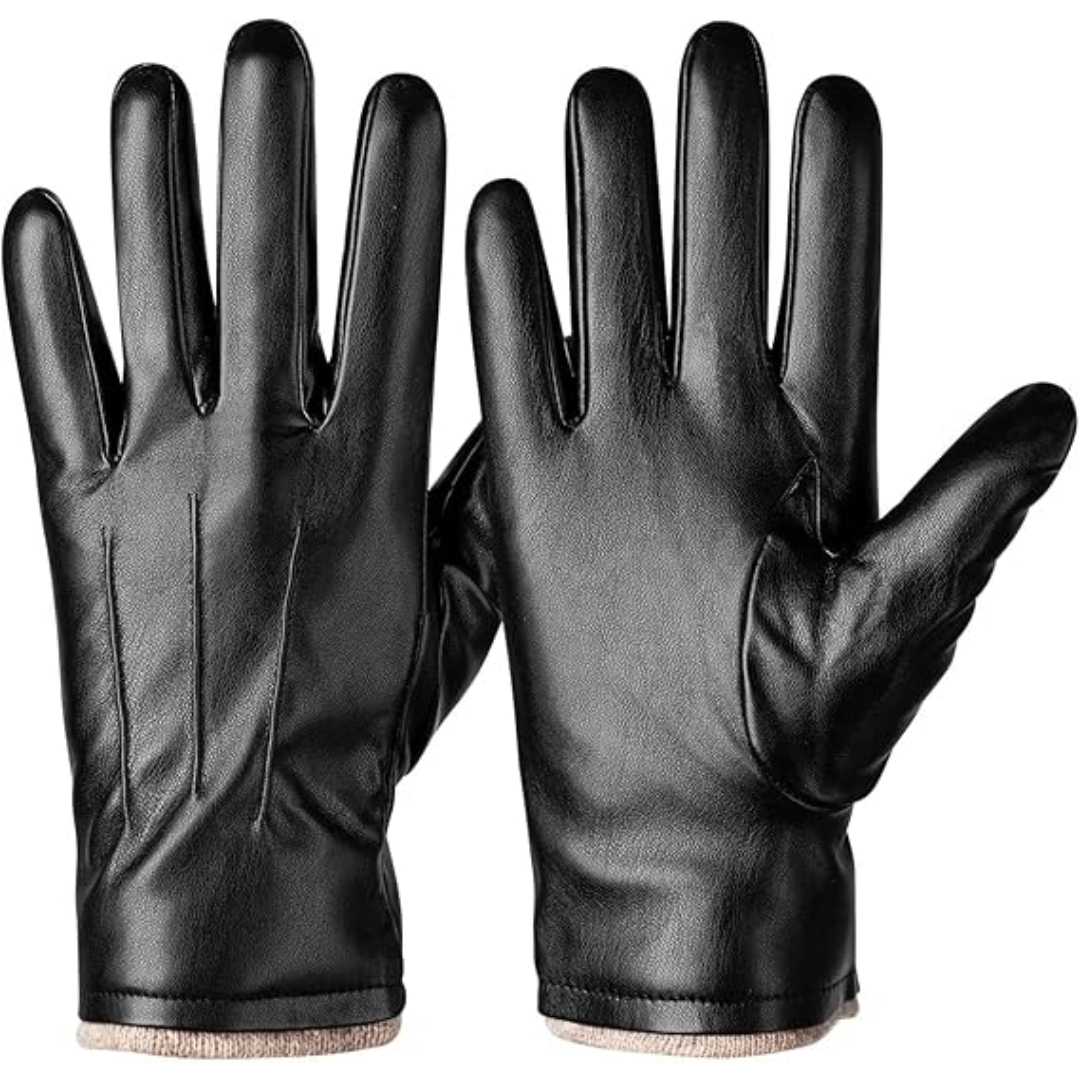 Winter Learning Touchscreen Gloves - TouchLuxe-Black-S-Nora Luxe