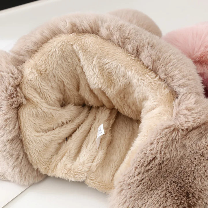 Winter Shield Earflap Ski Hat for Women - Tressa-Pink-Nora Luxe