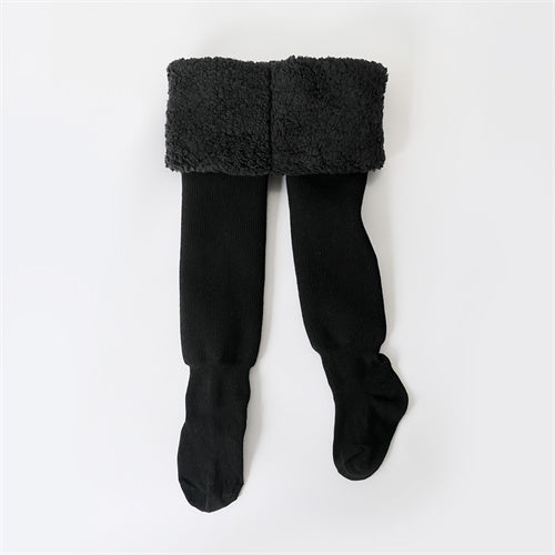 Winter Swimsuit for Girls-Black-2-4 years (S)-Nora Luxe