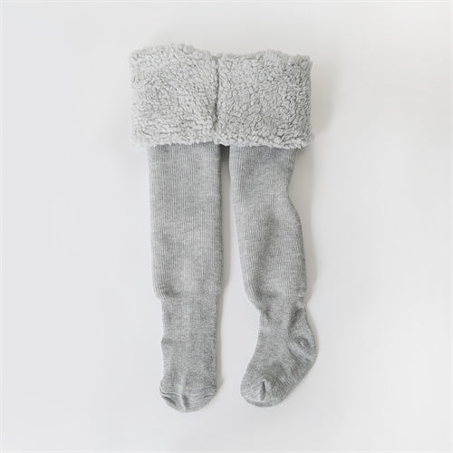 Winter Swimsuit for Girls-Gray-2-4 years (S)-Nora Luxe