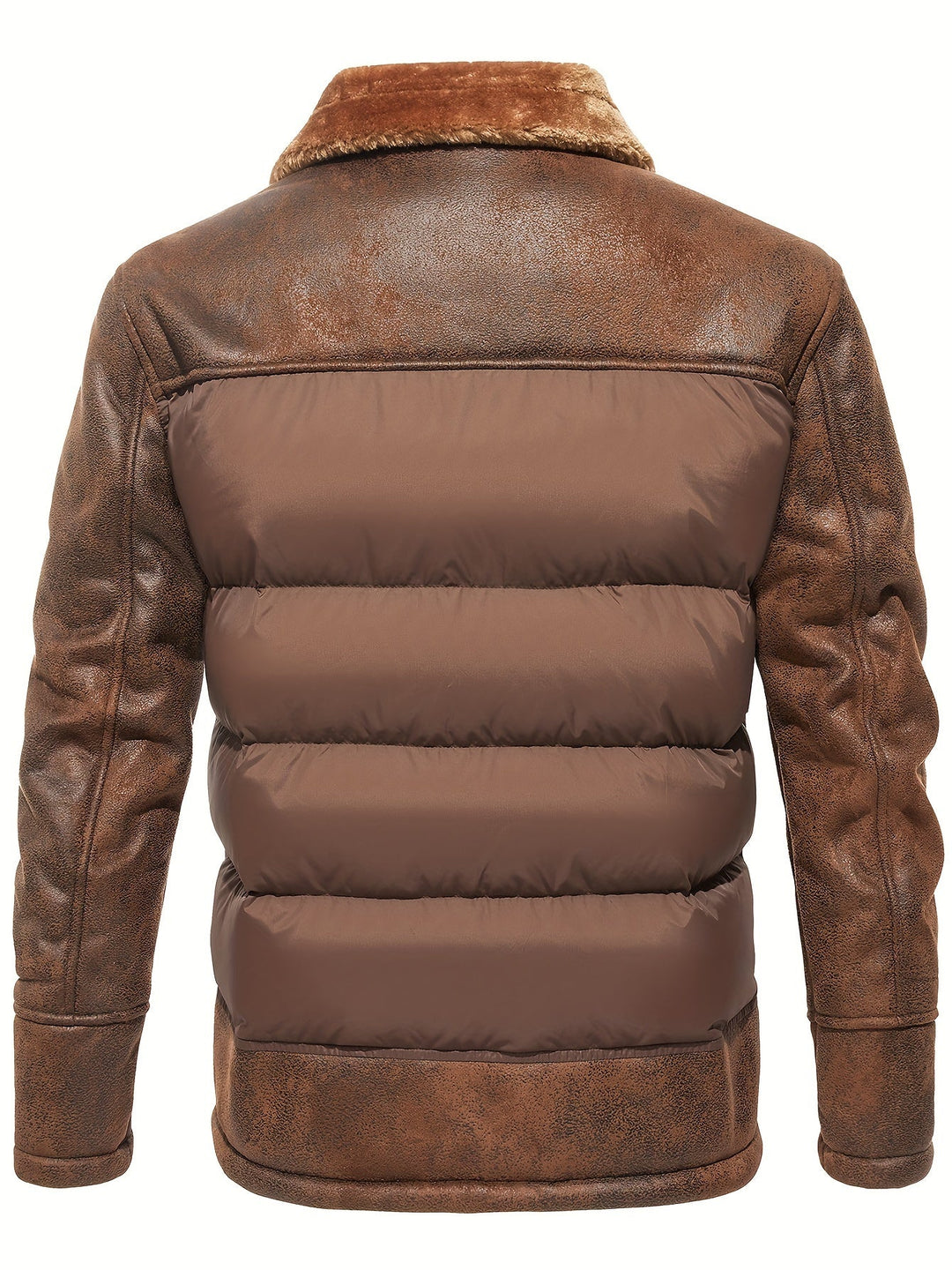 Winter Warm Fleece Jacket for Men - Jasper-Black-S-Nora Luxe