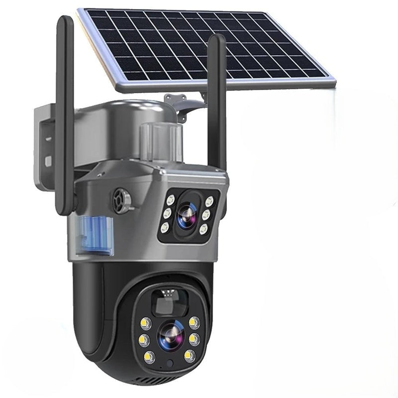 Wireless 4K Security Camera with Solar Panel – DualGuard 4K-4G-Nora Luxe