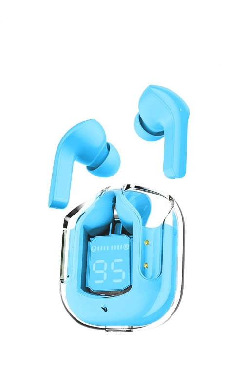 Wireless Bluetooth Earbuds – SonicPulse-Blue-Nora Luxe