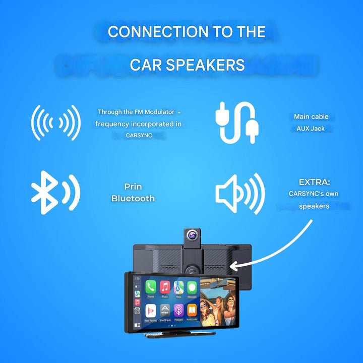 Wireless CarPlay & Android Screen – DriveOne-Nora Luxe