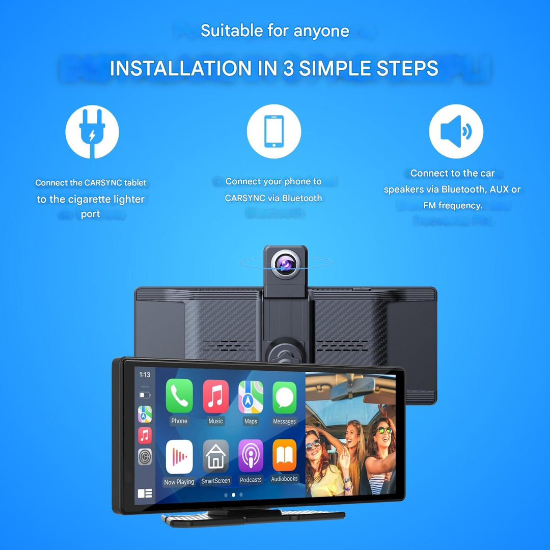 Wireless CarPlay & Android Screen – DriveOne-Nora Luxe