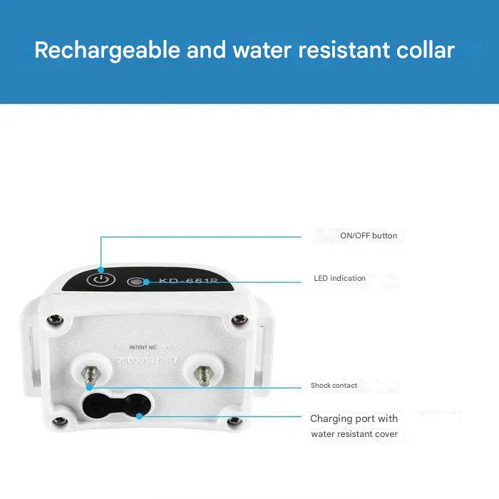 Wireless Dog Fence System with Training Function - HaloGuard-1 Collar-The Livary