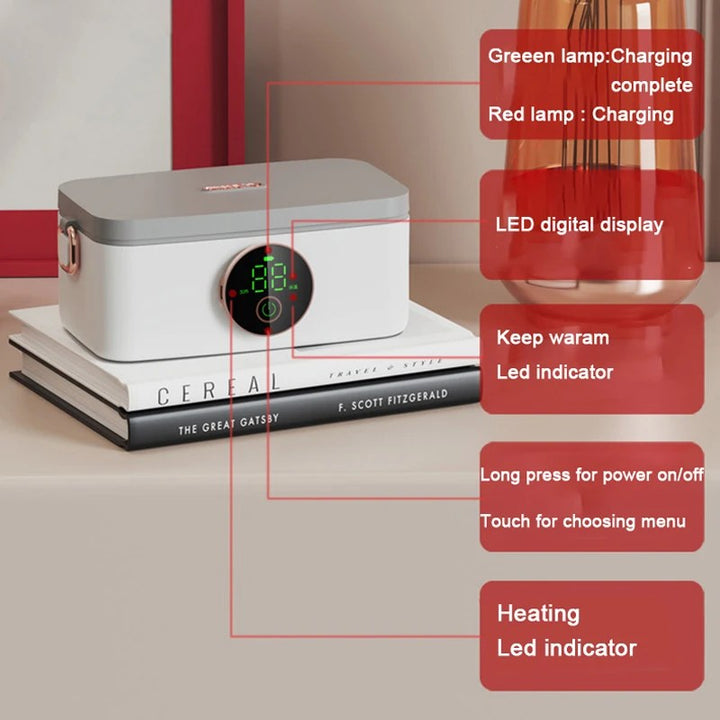 Wireless Electric Lunchbox - HeatBox-Nora Luxe