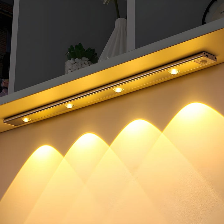 Wireless LED Fixture with Motion Sensor - LumiSense-Black-7.87 in-Nora Luxe