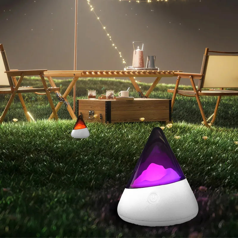 Wireless LED Iceberg Night Light - IceGlow-Multicolor-Nora Luxe