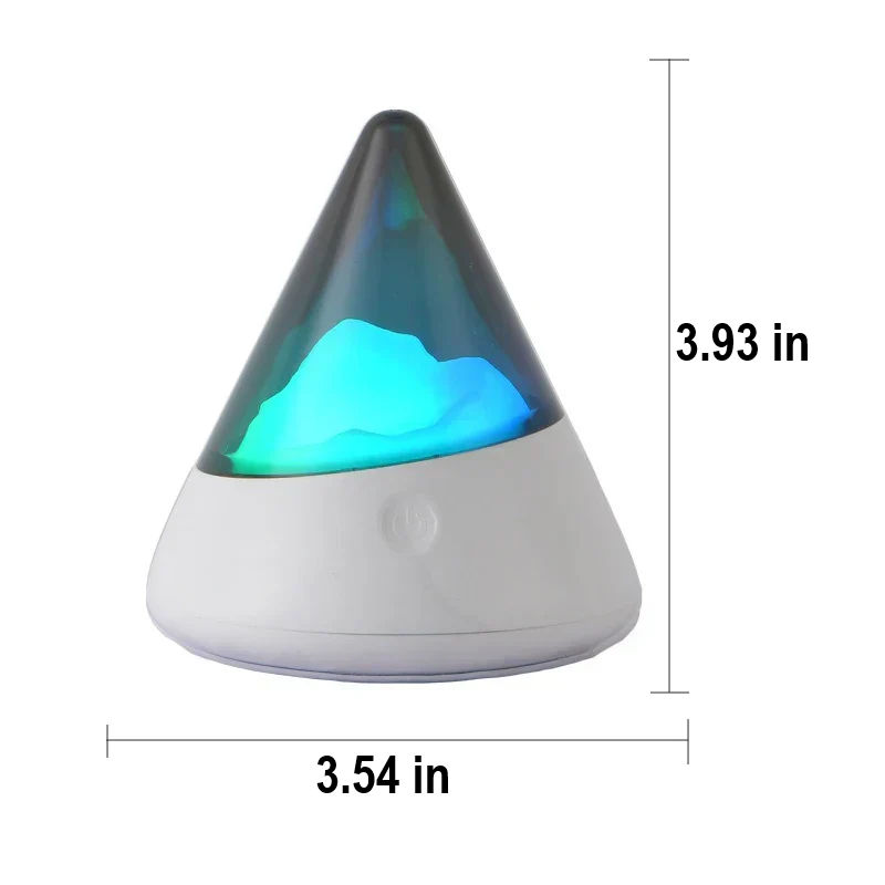 Wireless LED Iceberg Night Light - IceGlow-Multicolor-Nora Luxe