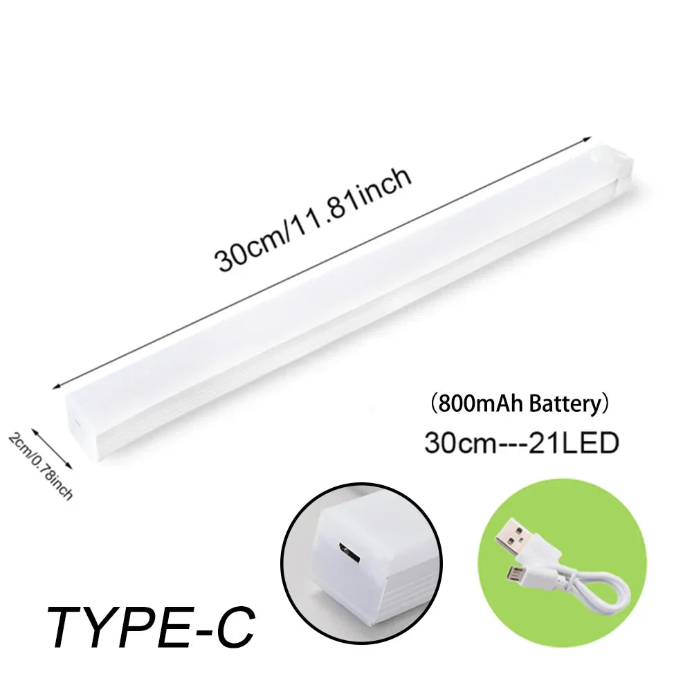 WIRELESS LED NIGHT LIGHT WITH MOTION SENSOR AND RECHARGEABLE BATTERY-Nora Luxe