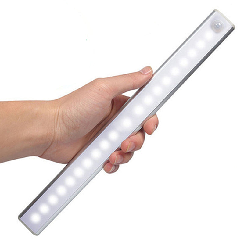 WIRELESS LED NIGHT LIGHT WITH MOTION SENSOR AND RECHARGEABLE BATTERY-Nora Luxe