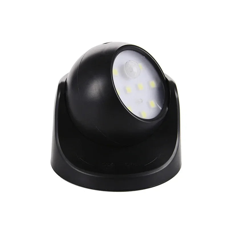 Wireless LED Spotlight - BrightGuard-Black-Nora Luxe