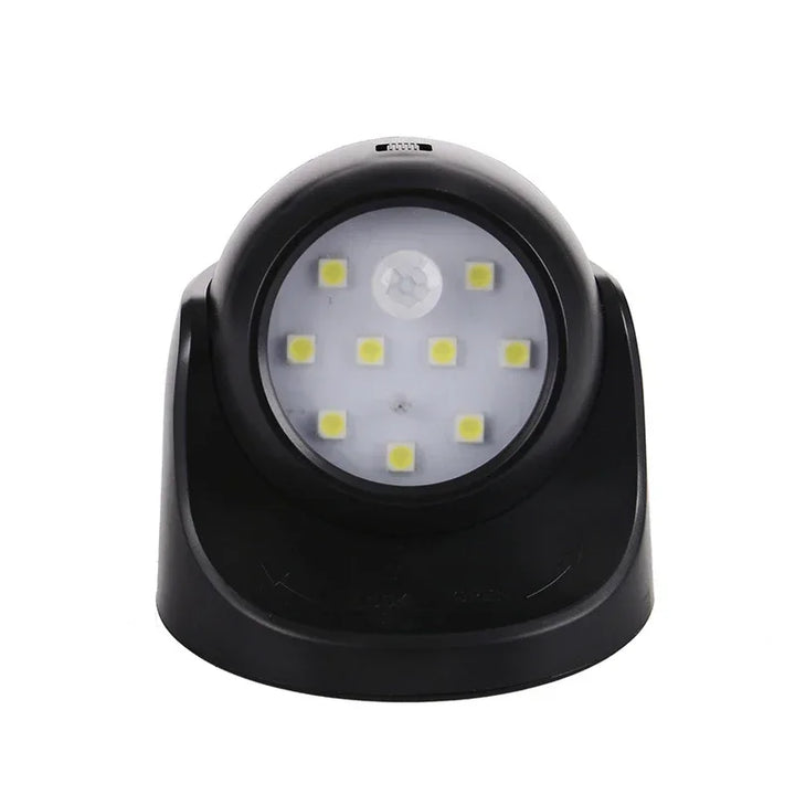 Wireless LED Spotlight - BrightGuard-Black-Nora Luxe