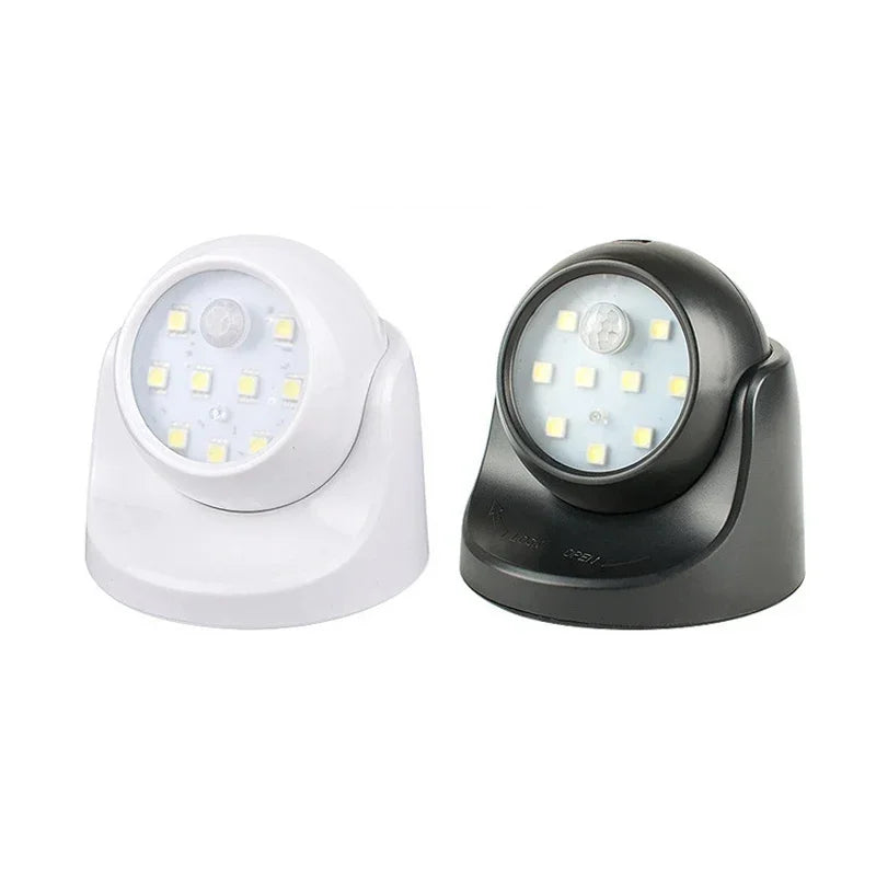 Wireless LED Spotlight - BrightGuard-Black-Nora Luxe