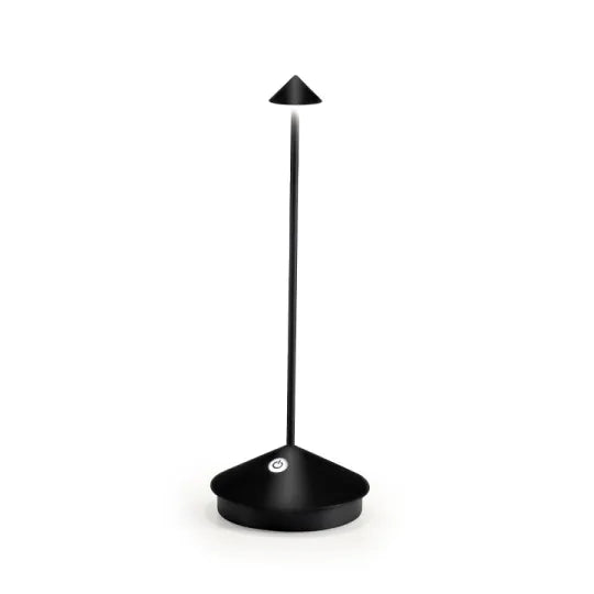 Wireless LED Table Lamp | ClarityGlow-Black-Nora Luxe