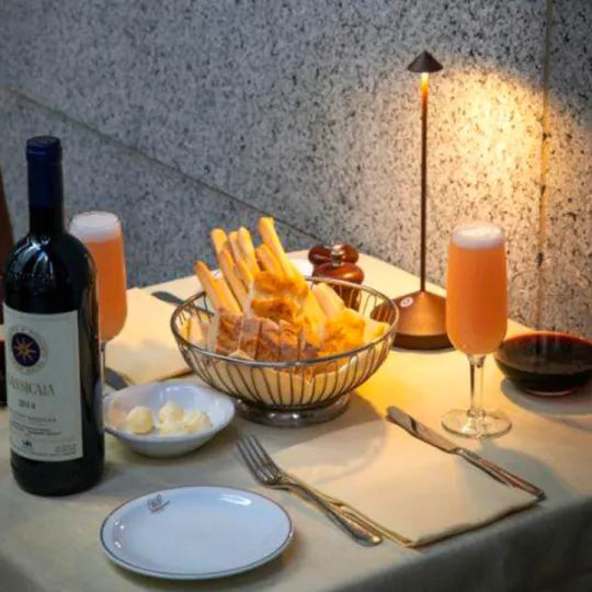 Wireless LED Table Lamp - ClarityGlow-White-Nora Luxe