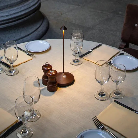 Wireless LED Table Lamp - ClarityGlow-White-Nora Luxe