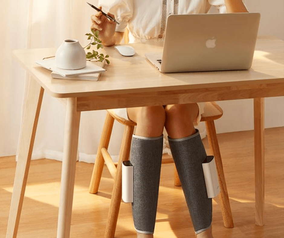 Wireless Leg Massager with Air Compression - AirPulse-1 Piece-Nora Luxe