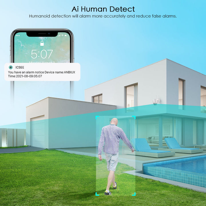 Wireless Outdoor Security Camera with WiFi – SecureView 360-Nora Luxe