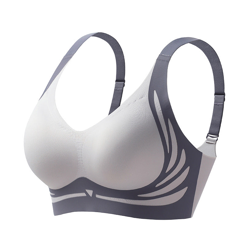 Wireless Push-up Bra – ComfortLift-Blue-M(BC)(45-55KG)-Nora Luxe