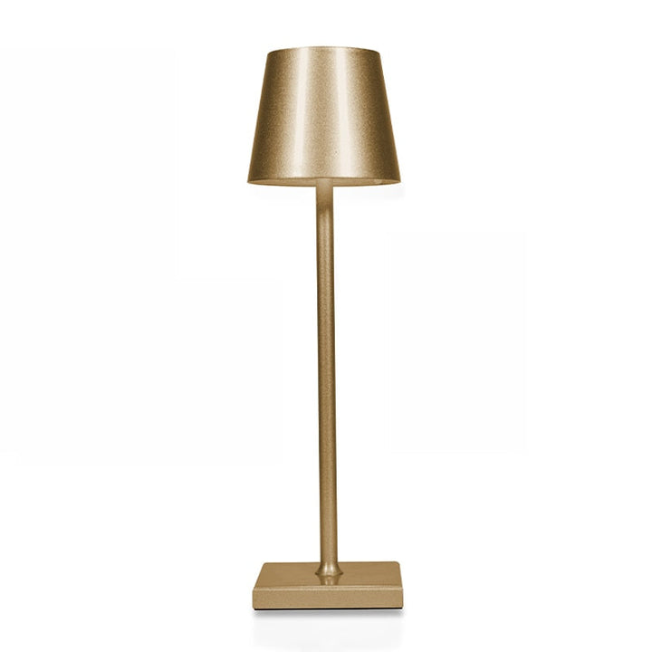 Wireless Rechargeable Table Lamp - Scandiglow-Gold-Nora Luxe