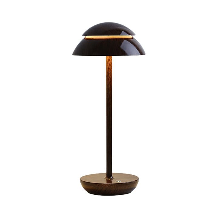 Wireless Rechargeable Table Lamp with LED Lighting - GlowBeam-White-Nora Luxe