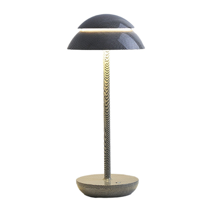 Wireless Rechargeable Table Lamp with LED Lighting - GlowBeam-White-Nora Luxe