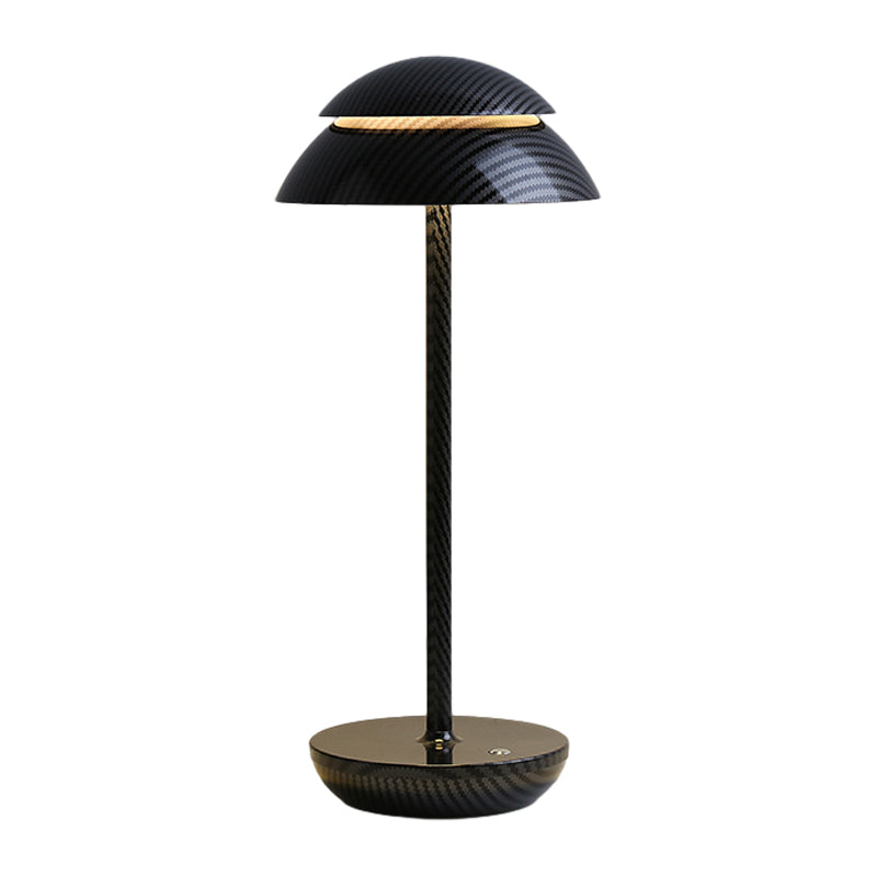 Wireless Rechargeable Table Lamp with LED Lighting - GlowBeam-White-Nora Luxe