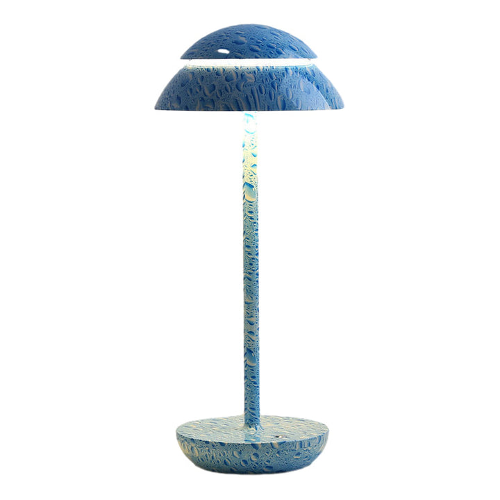 Wireless Rechargeable Table Lamp with LED Lighting - GlowBeam-White-Nora Luxe