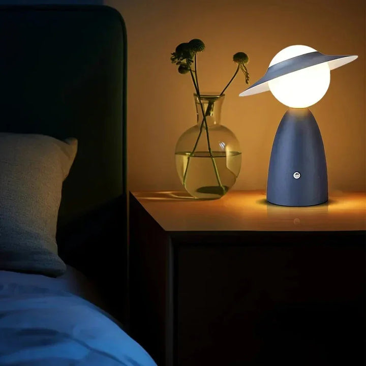 Wireless Table Lamp - LumiCharge-Blue-The Livary