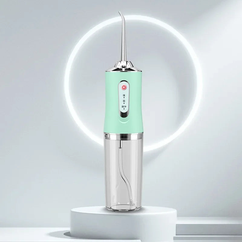 Wireless Water Flosser - FlossMaster-Green-Nora Luxe